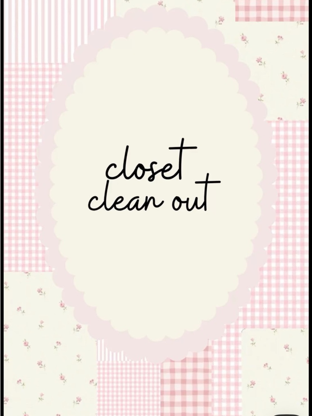 Thank you for shopping my closet!!!